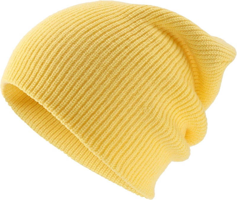 Connectyle Classic Double Layer Knit Beanie Hat Warm Thick Acrylic Winter Hats Daily Cuffed Beanies Watch Hat for Men Women - Image 3